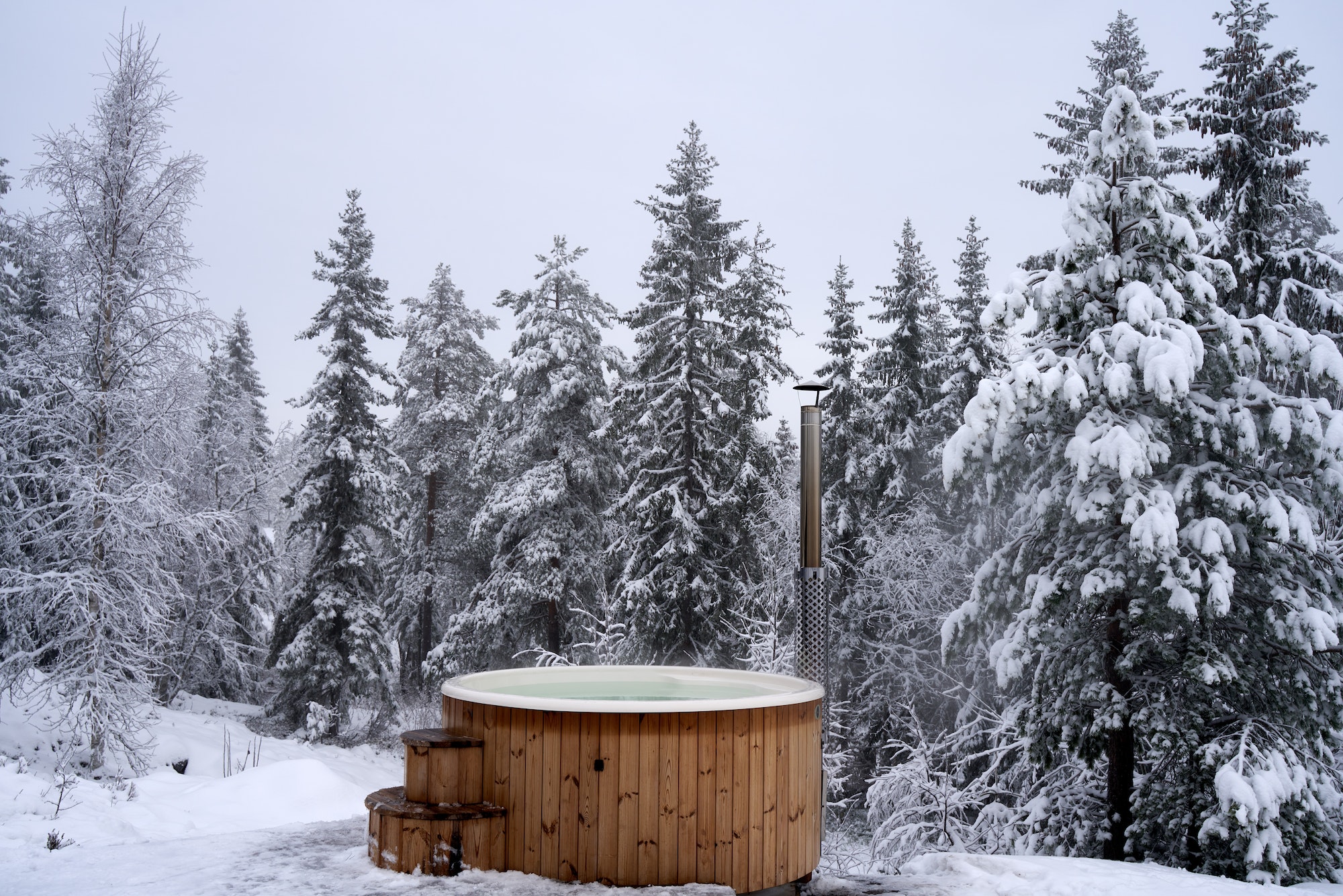 5 gute Gründe, Ihren Whirlpool im Winter zu nutzen