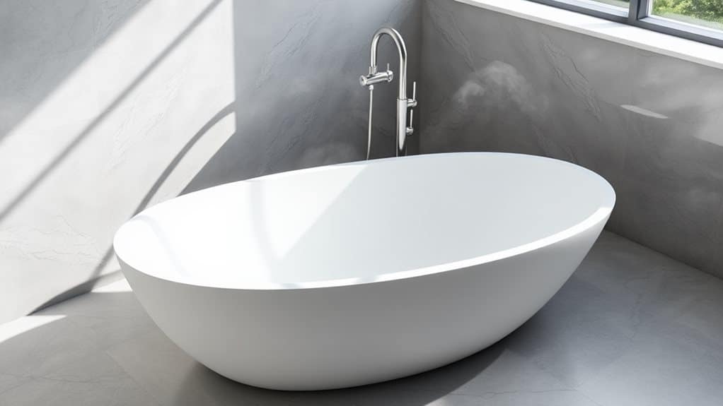 elegant standalone modern whirlpools