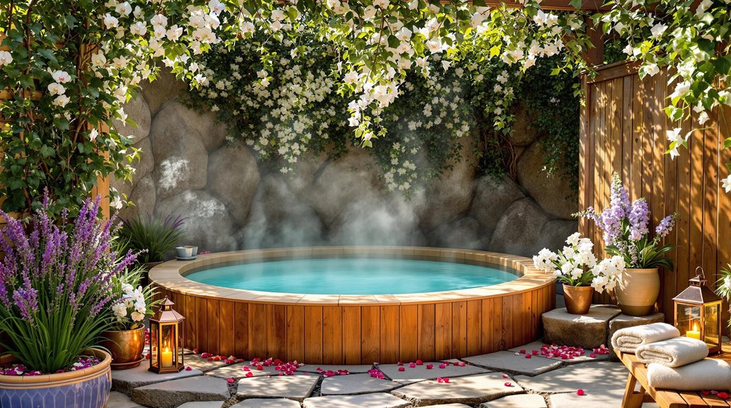 essential elements for garden spa