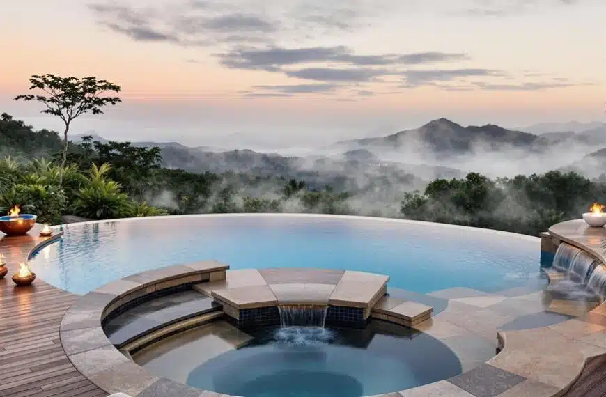 essential features for outdoor spa
