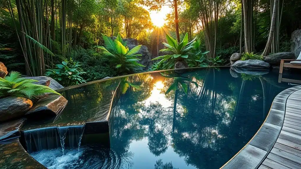 nature inspired pool designs