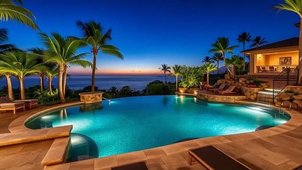 pool designs increase property value