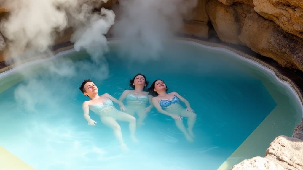 Gesundheitliche Vorteile eines Thermalbadbesuchs Garten Spa Pool 1 thermal bath therapy science