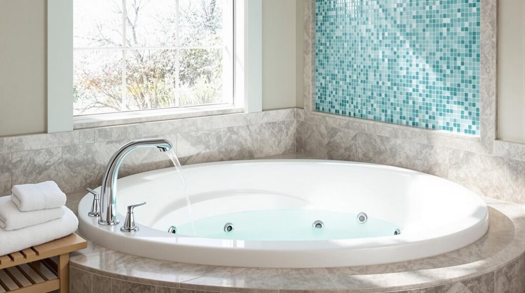 7 Top-Whirlpool-Designs für Ihr Badezimmer-Upgrade Garten Spa Pool 1 whirlpool designs for bathrooms