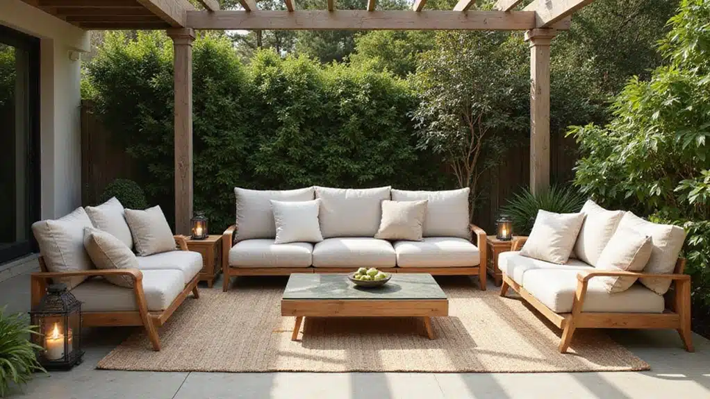 bequeme Outdoor-Loungemöbel
