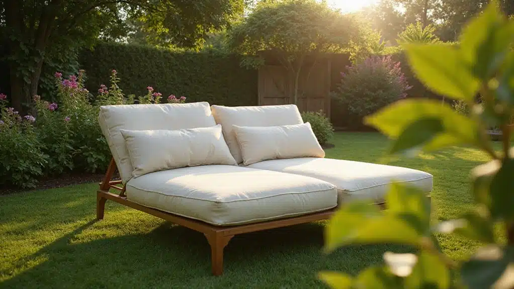 bequeme Outdoor-Lounge-Einrichtung