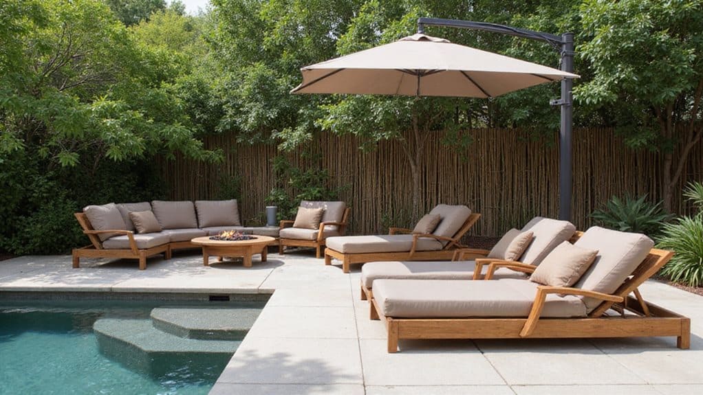 ergonomische Outdoor-Wellness-Möbel