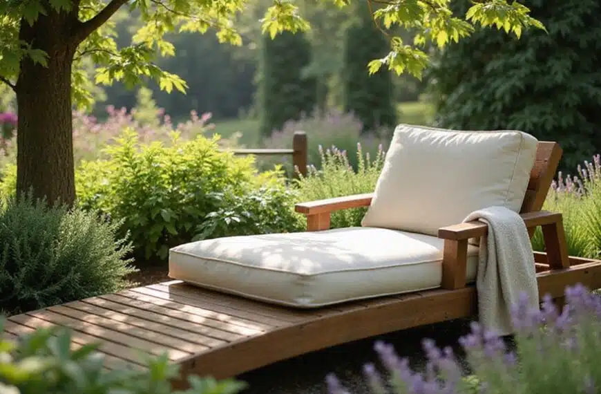 Garten-Lounge-Entspannungsbereich