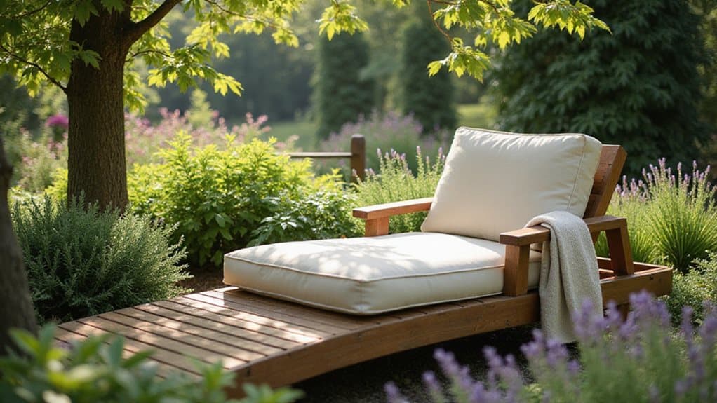 Garten-Lounge-Entspannungsbereich