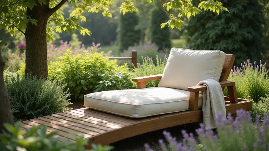 Garten-Lounge-Entspannungsbereich