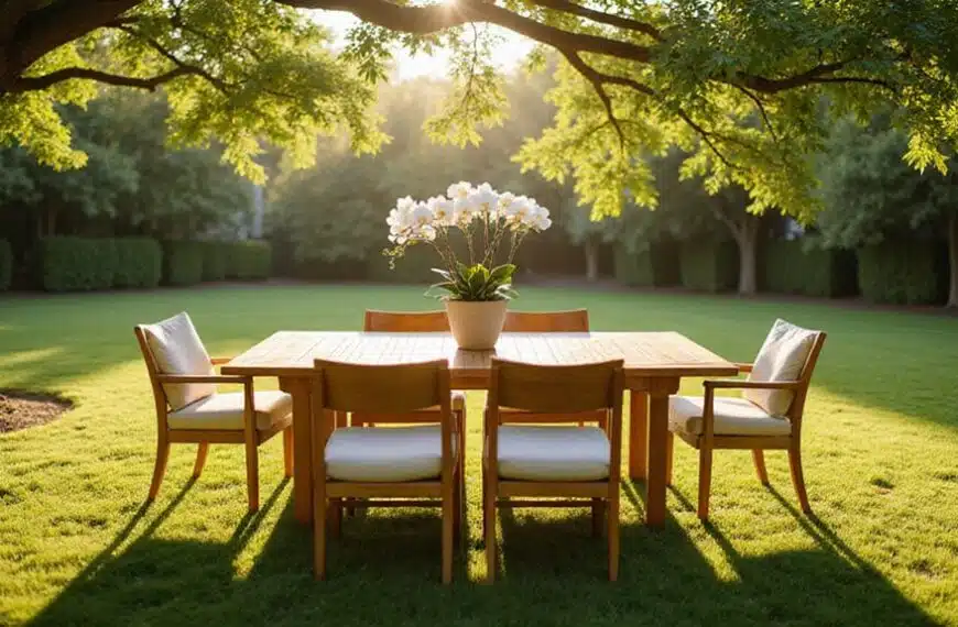 luxuriöse Gartenmöbel Wellness