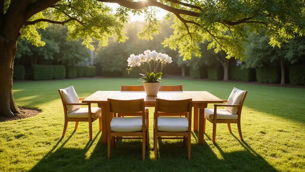 luxuriöse Gartenmöbel Wellness