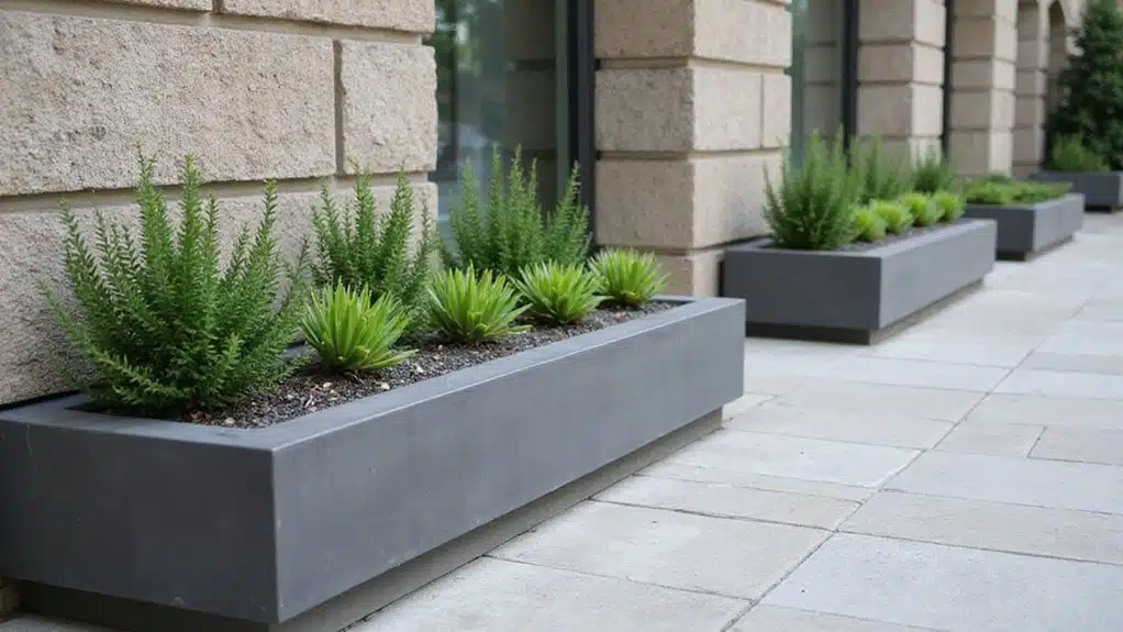 Gartengestaltung für kleine Räume Garten Spa Pool 4 einheitliche Materialien schaffen Harmonie