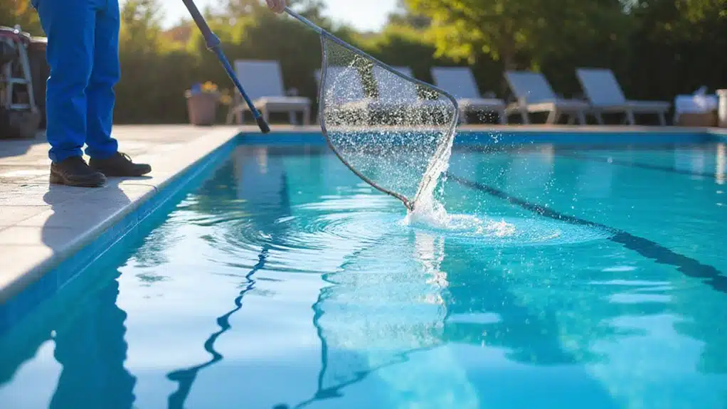 Poolpflege Garten Spa Pool 1 regelmäßige Poolreinigungsroutinen