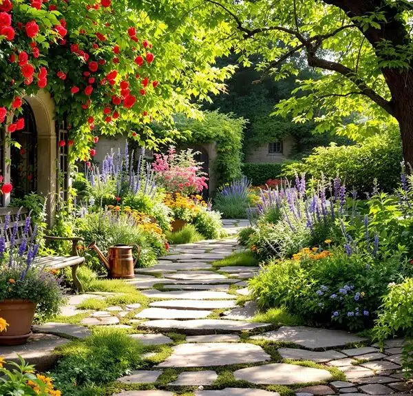 gemütlicher Garten-Rückzugsort Oase