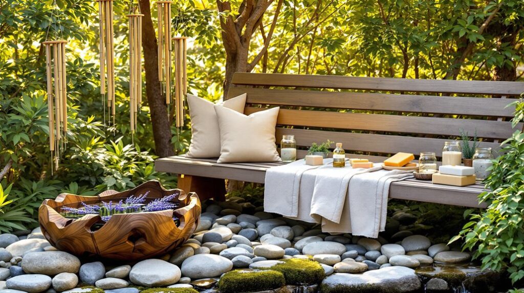 DIY Garten-Spa-Ideen