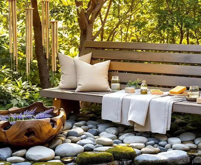 DIY Garten-Spa-Ideen