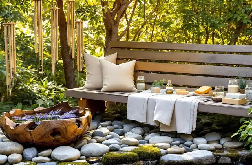 DIY Garten-Spa-Ideen