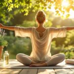 Wellness-Routinen im Garten