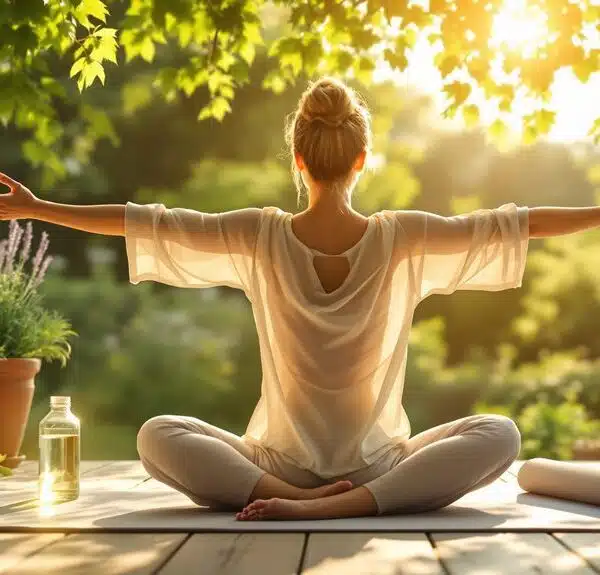 Garten-Wellness-Routinen