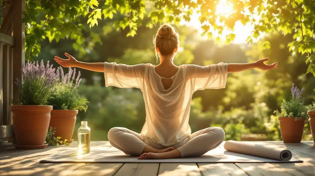 Garten-Wellness-Routinen