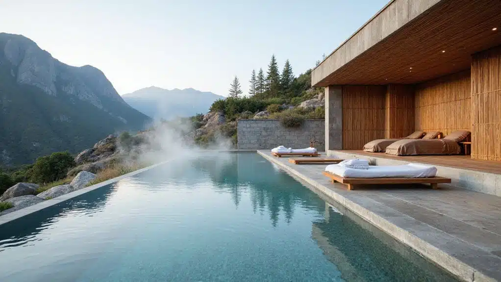 Luxus-Spas Weltweit Garten Spa Pool 4 Luxuriöse Wellness-Heimumgestaltungen