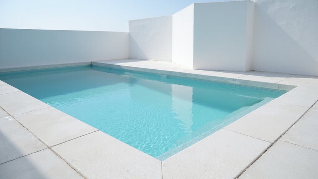 modernes minimalistisches Pooldesign