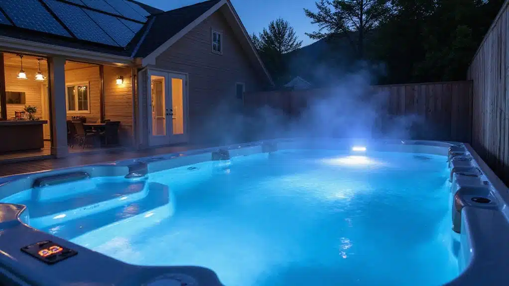 Energieeffizienz in Schwimm-Spas Garten Spa Pool 3 Optimierung der Energieeffizienz von Swim-Spas