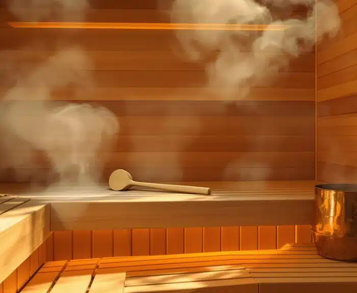 regelmäßige Saunabesuche