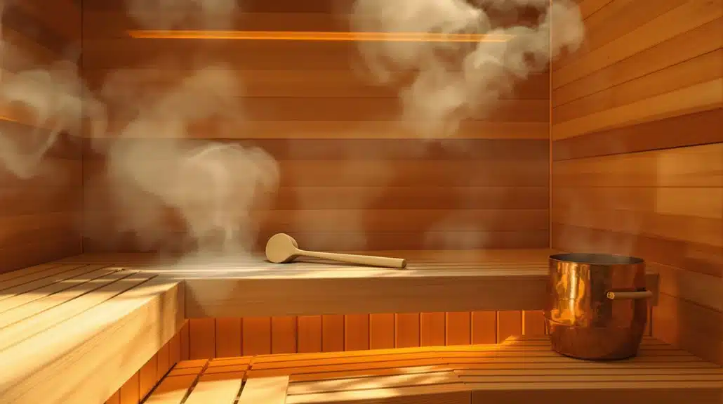 regelmäßige Saunabesuche