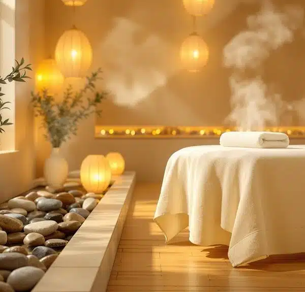 Entspannung im Wellness-Spa
