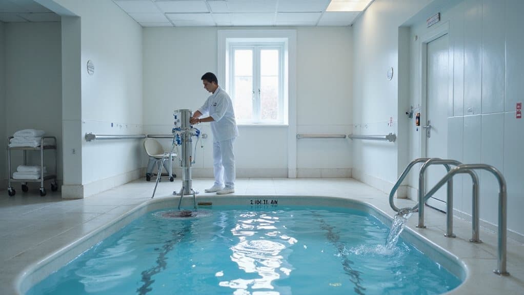 Sicherheitsprotokolle für Hydrotherapie