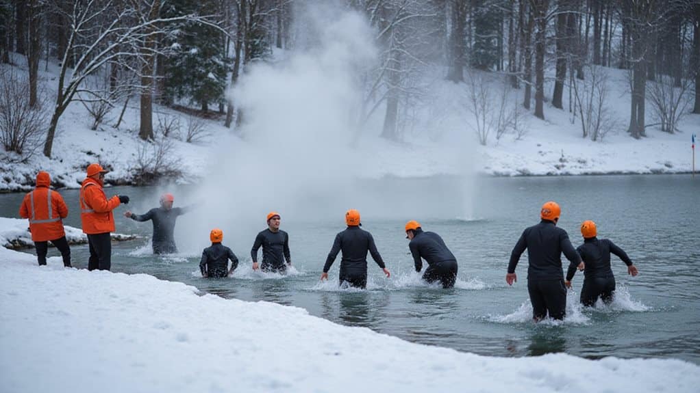 Sicherheitsprotokolle für Eisbaden