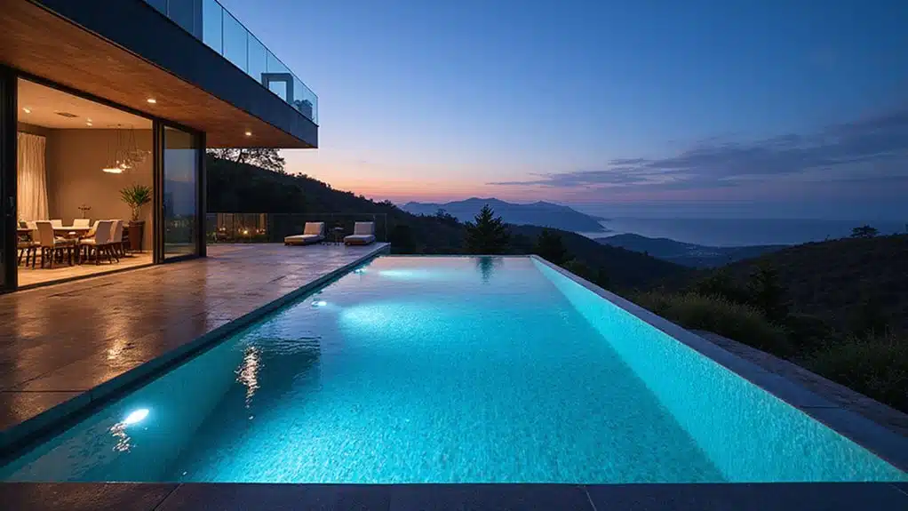 Atemberaubende Pool-Designs Garten Spa Pool 5 intelligente Pools lebendige Ästhetik