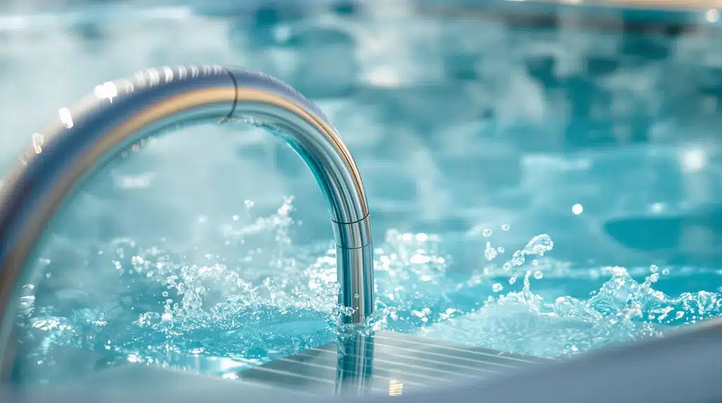 Schwimm-Spa-Sicherheitsmaßnahmen