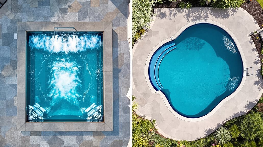 Swim-Spa versus Schwimmbecken