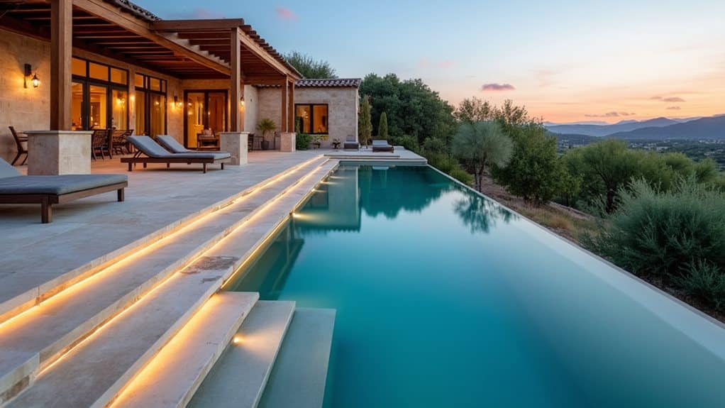 Terrassenpools als Investitionen