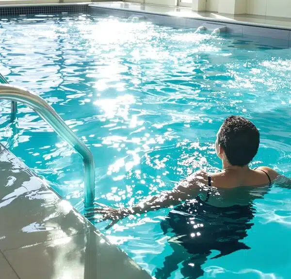 wasserbasierte therapeutische Behandlung