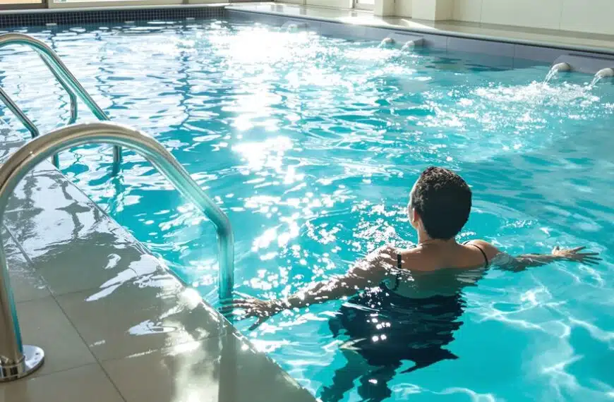 wasserbasierte therapeutische Behandlung