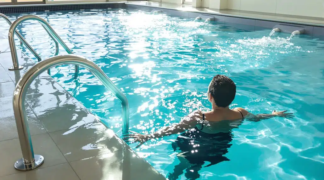 wasserbasierte therapeutische Behandlung