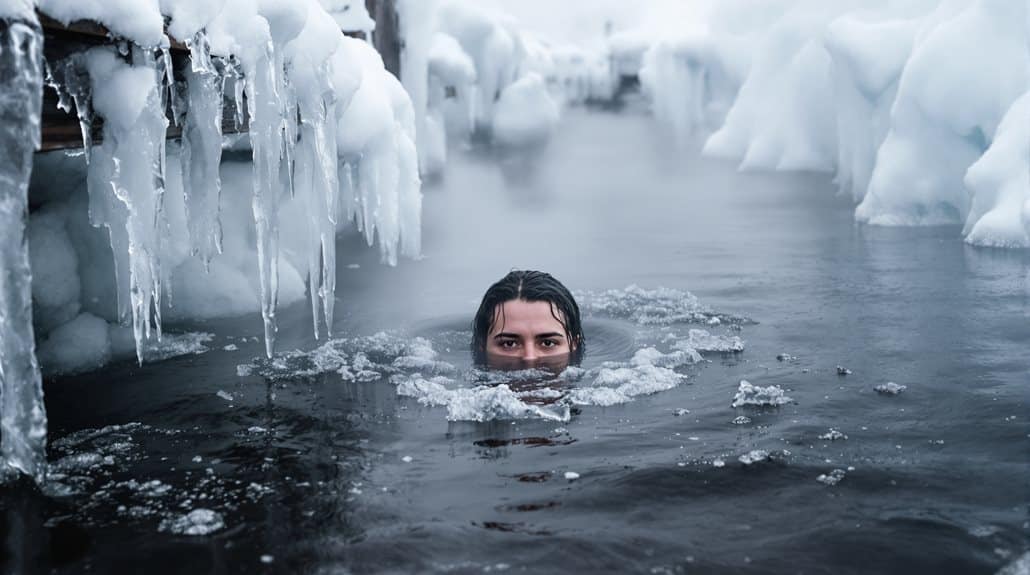 Wintereisbadeerfahrung